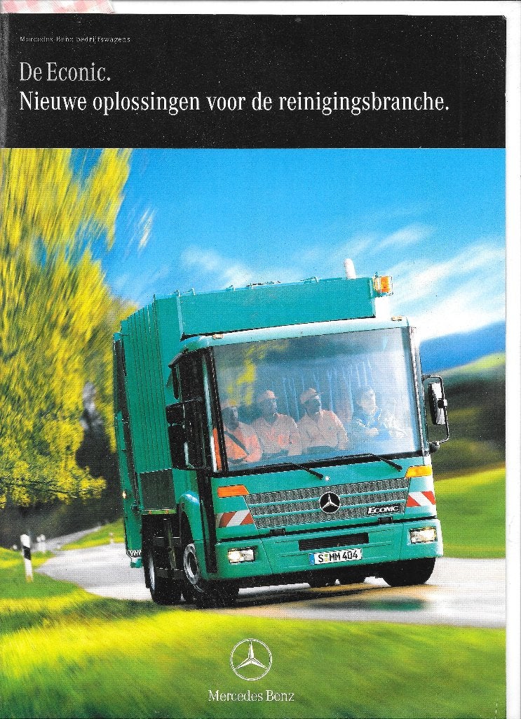 MERCEDES ECONIC  1998, Livres, Autos | Brochures & Magazines, Enlèvement ou Envoi, Comme neuf, Mercedes