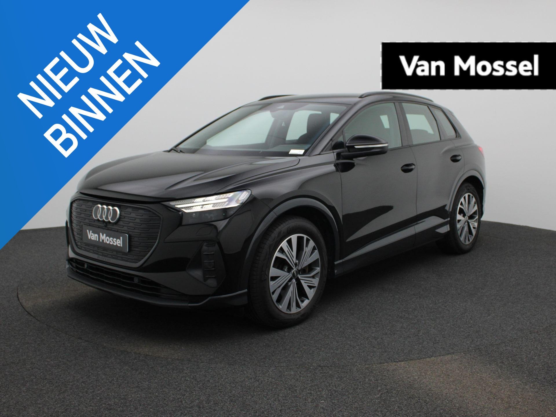 Audi Q4 e-tron 40 Launch edition Advanced 77 kWh NAVI | LED, Auto's, Automaat, Gebruikt, Zwart, https://public.car-pass.be/vhr/79f8a48d-57fc-4247-b7b2-ec2f6ddf21d3