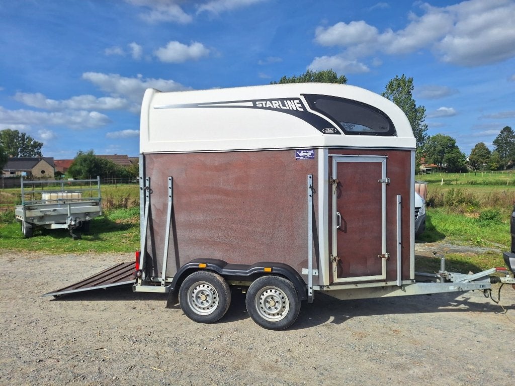 Remorque pour chevaux ATEC, Enlèvement, Bois, Remorque 2 chevaux
