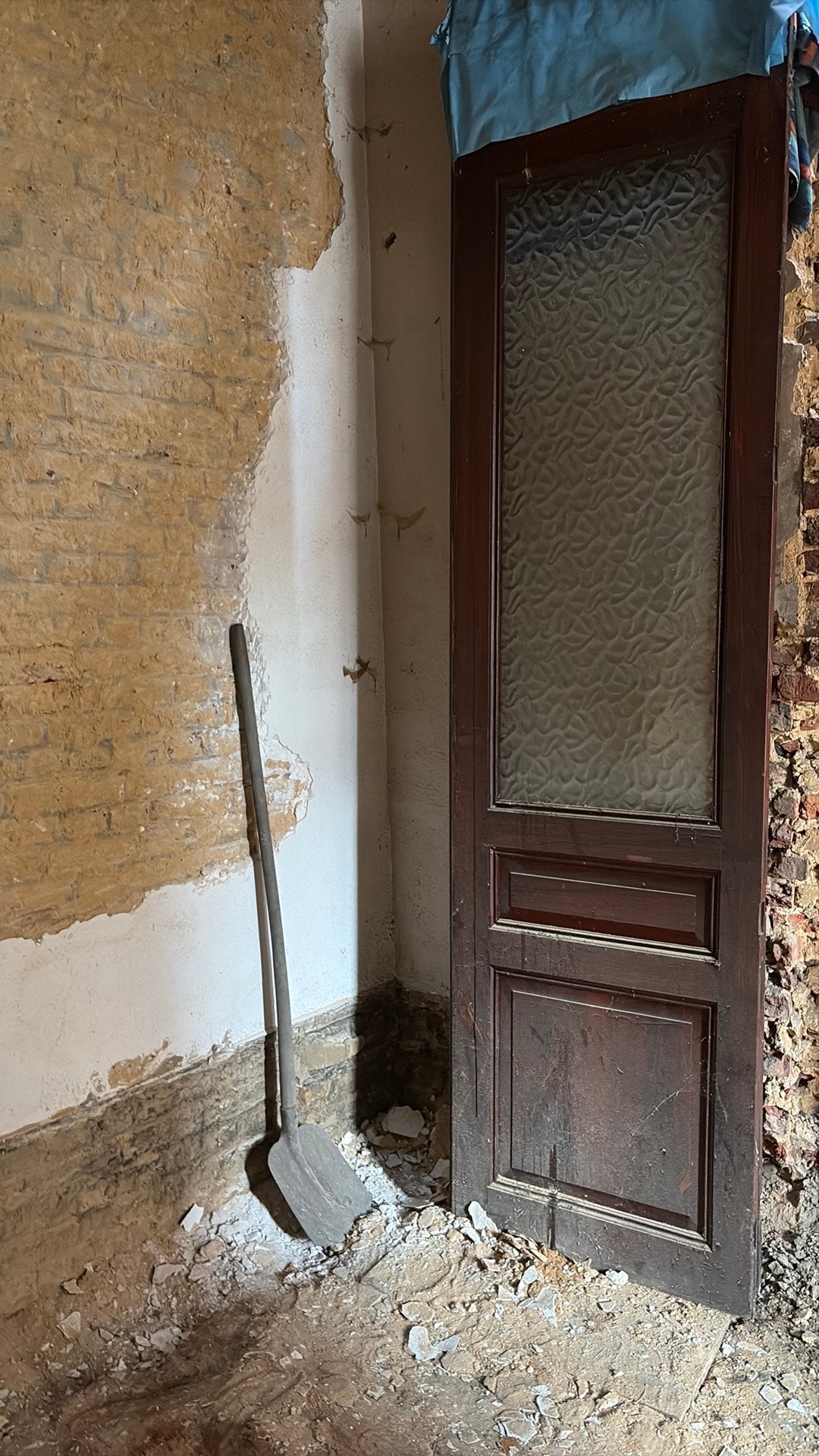2 Portes ancienne tres grande 288x73, Bricolage & Construction, Enlèvement, Comme neuf