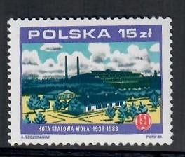 Polen yvertnrs: 2965 postfris, Ophalen of Verzenden, Polen, Postfris