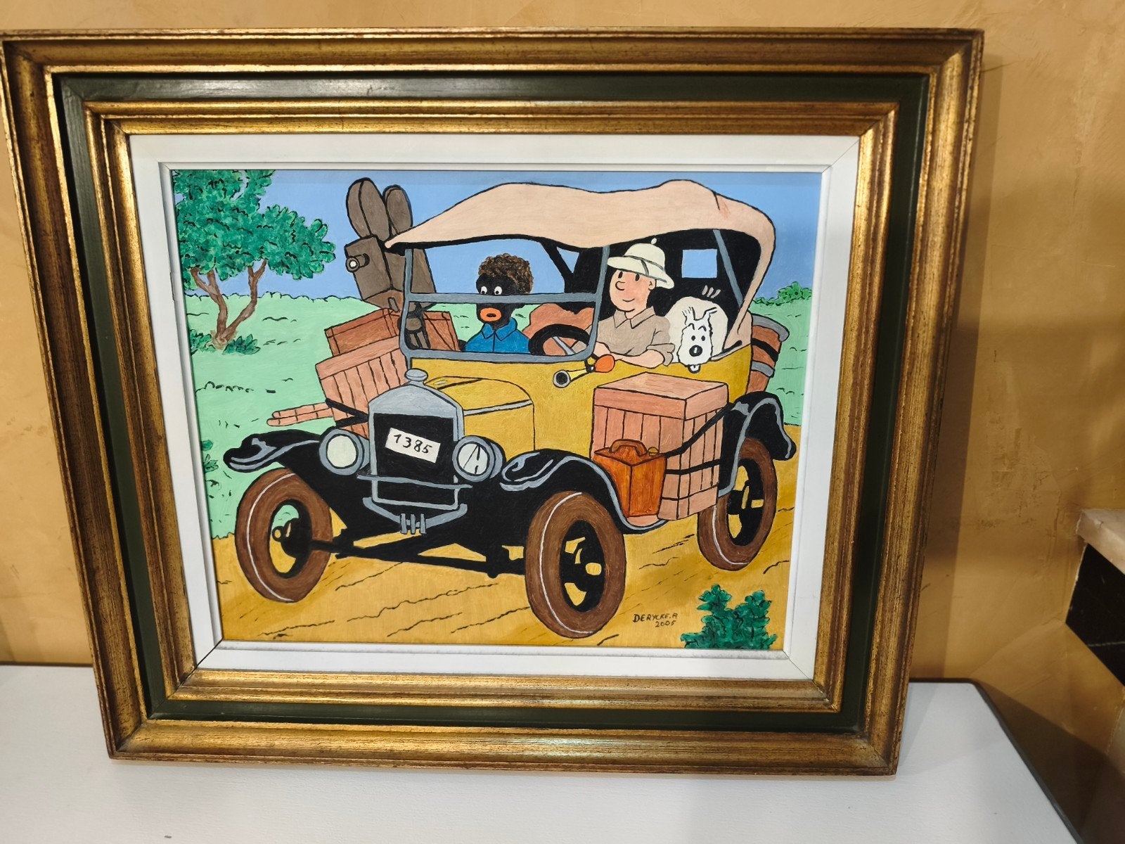 tableau, Antiquités & Art, Enlèvement, Portrait ou Personnes