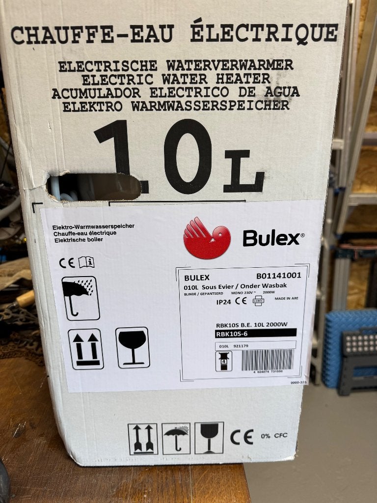 Boiler sous/sur Évier - Bulex RBK10 S6, Bricolage & Construction, Chauffe-eau & Boilers, Neuf, Boiler, Moins de 20 litres, Inconnu