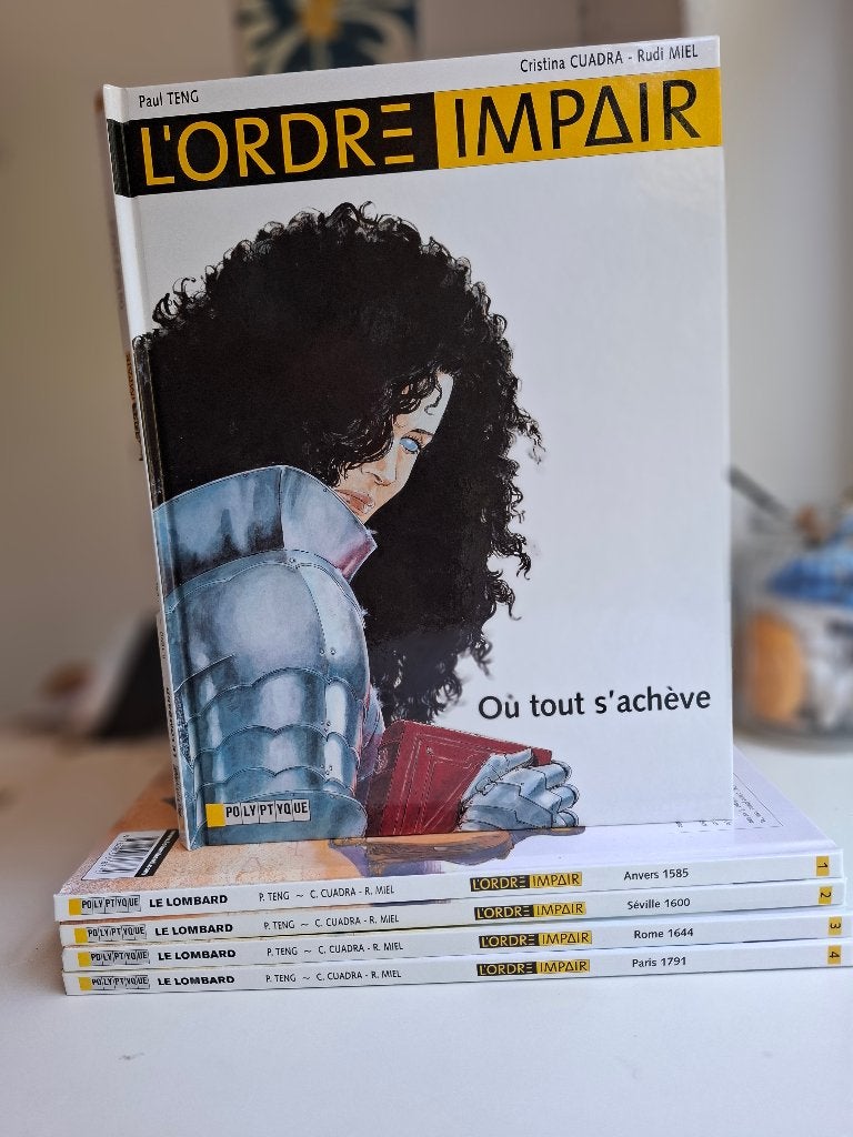 L'ORDRE IMPAIR TOMES 1 à 5 SERIE COMPLETE TBE TOUS EO TENG, Livres, Série complète ou Série, Enlèvement ou Envoi, Comme neuf