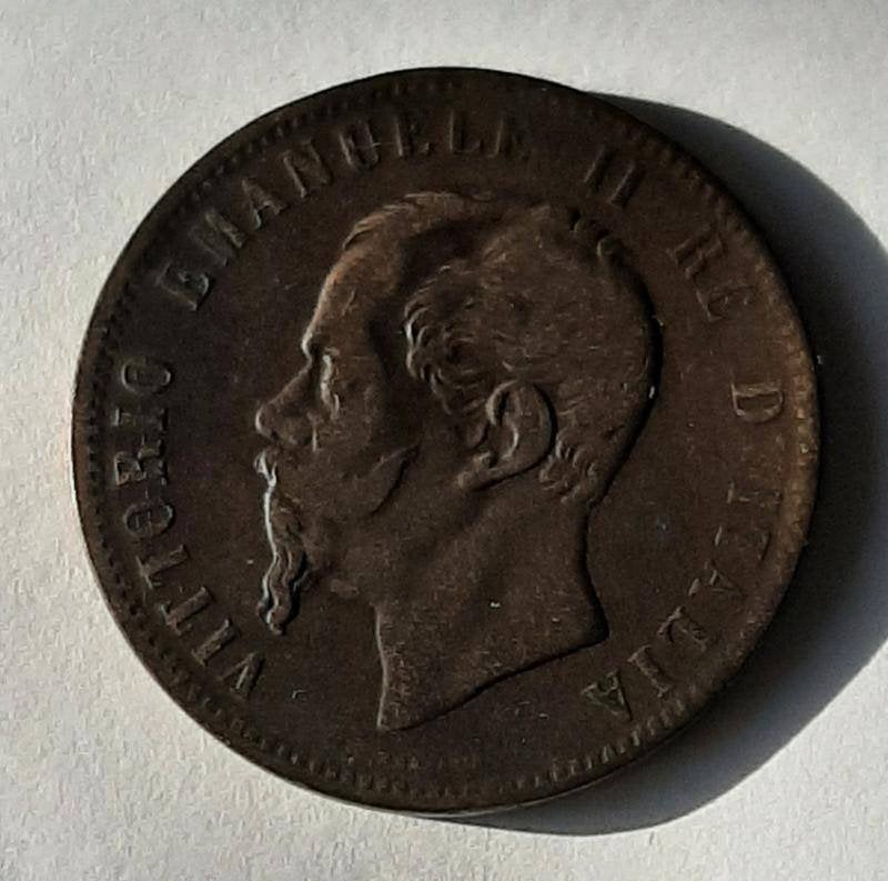 Italie - 10 centesimi 1867, Enlèvement ou Envoi, Italie