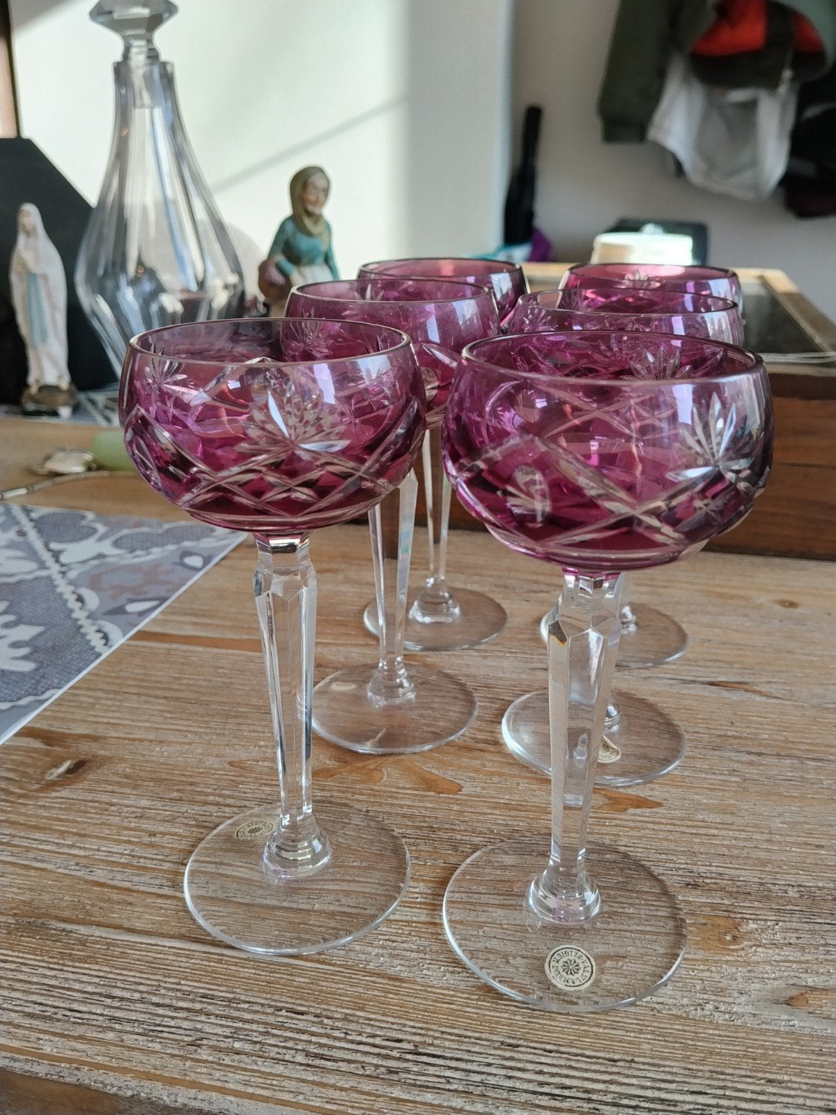 verres Val Saint Lambert, Antiquités & Art, Enlèvement