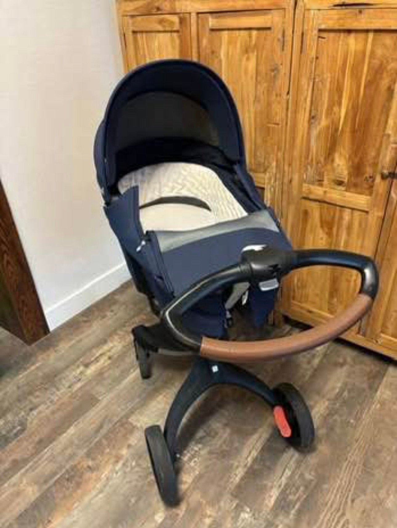 Stokke Xplory kinderwagen, Ophalen, Kinderwagen, Overige merken, Verstelbare duwstang