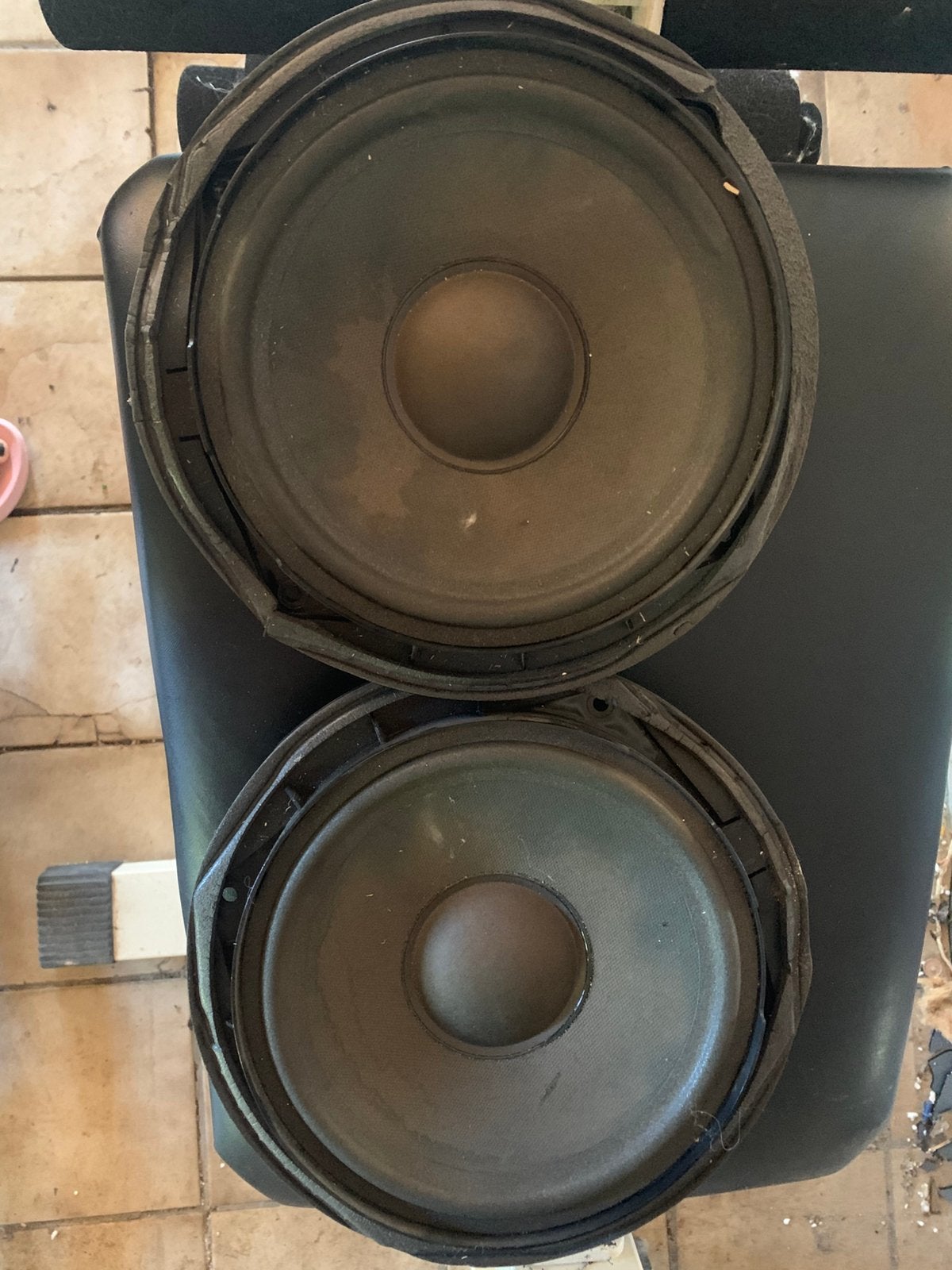 Luidsprekerboxen audi blaupunkt b6 origineel, Ophalen of Verzenden, Gebruikt