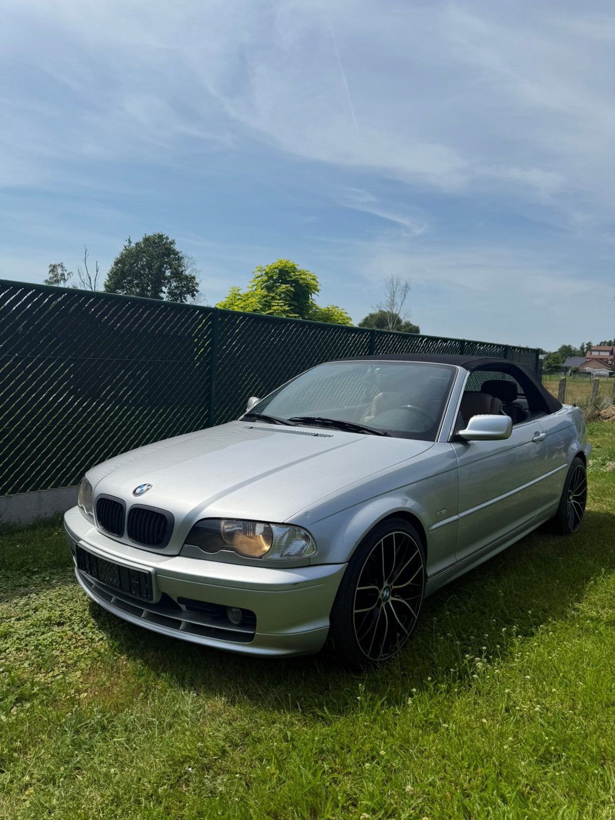 Bmw cabrio 320i 6 cilinder M interieur, Achterwielaandrijving, Beige, Cabriolet, Leder