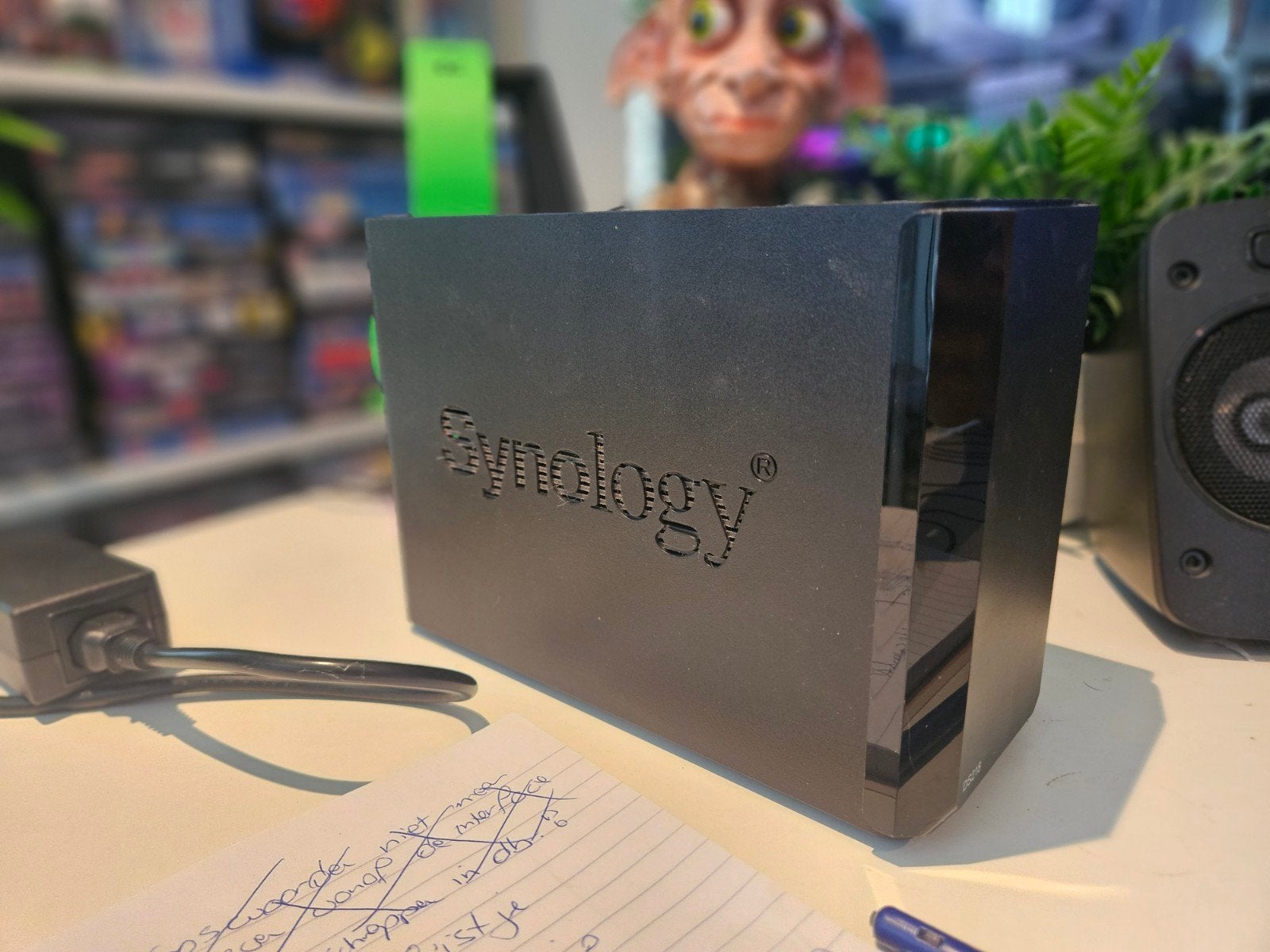 Synology DS218, Ophalen