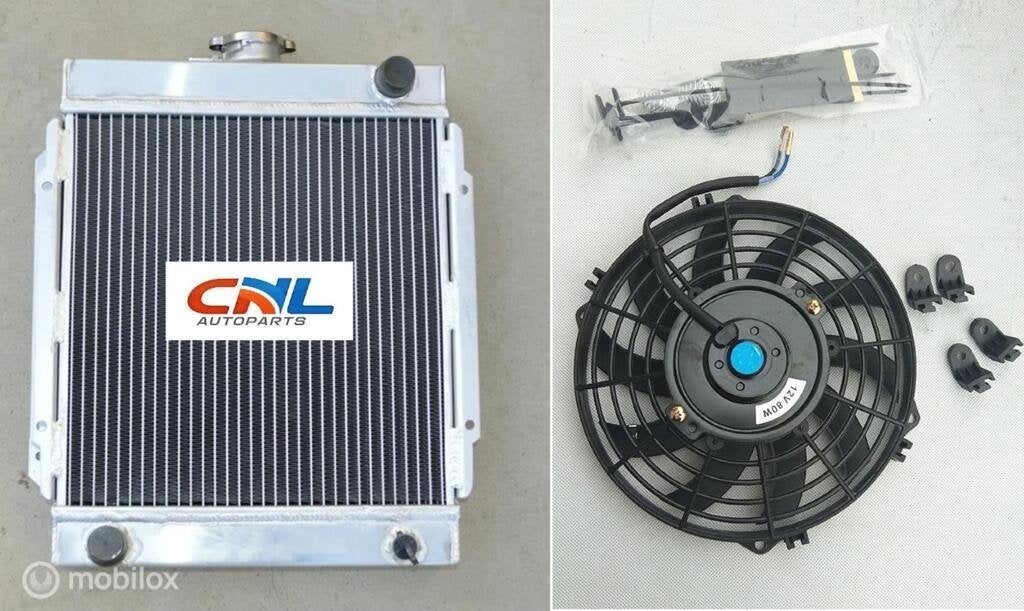 Radiateur+fan DATSUN 1200 120Y B110 B210 A12/T 1970-1976 MT, Neuf, Enlèvement ou Envoi