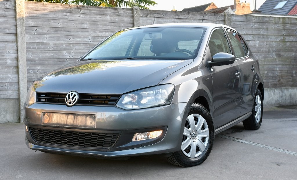 Volkswagen Polo 1.2i*AC*Bluetooth*, Auto's, Voorwielaandrijving, Stof, Zwart, 1198 cc
