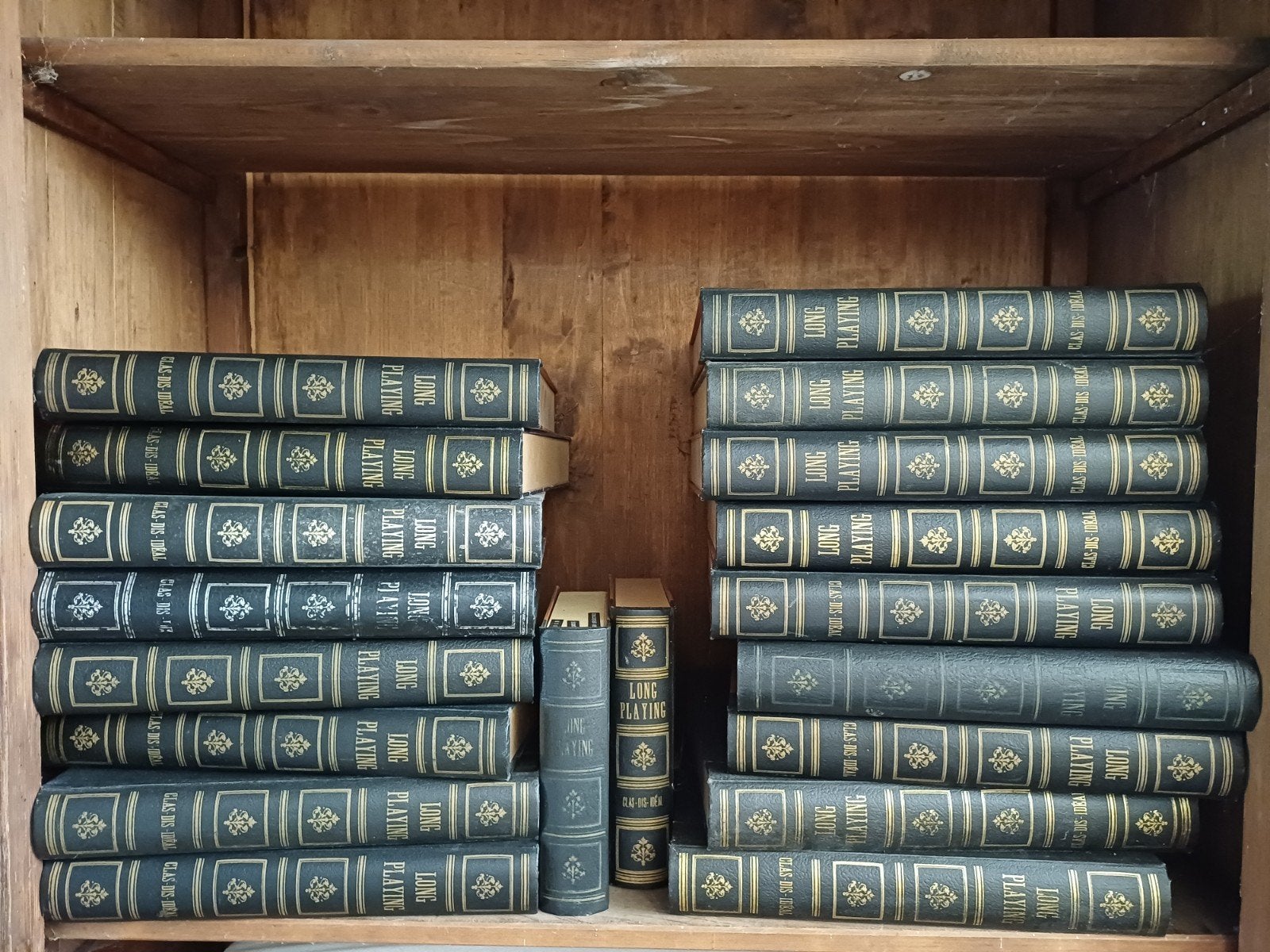 Groot lot opbergdozen voor vinyl of andere zaken in boekvorm, Ophalen, Gebruikt