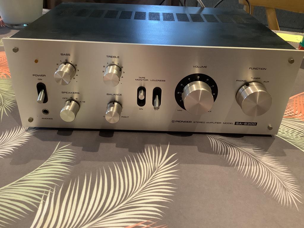 Pioneer Vintage Hi-Fi SA-6300 geïntegreerde stereoversterker, Audio, Tv en Foto, Versterkers en Ontvangers, Ophalen, Zo goed als nieuw