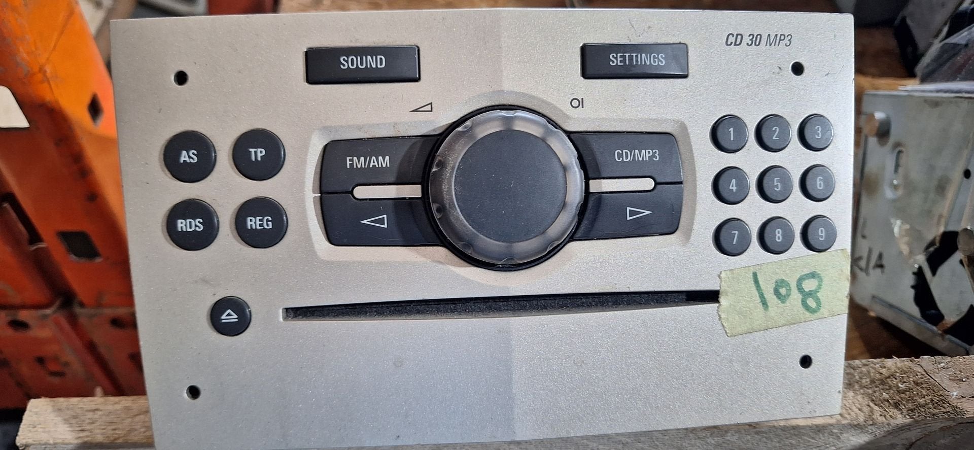 Originele Opel Delphi Grundig CD 30 MP3 Autoradio (Astra / C, Auto diversen, Gebruikt, -, -, Ophalen of Verzenden