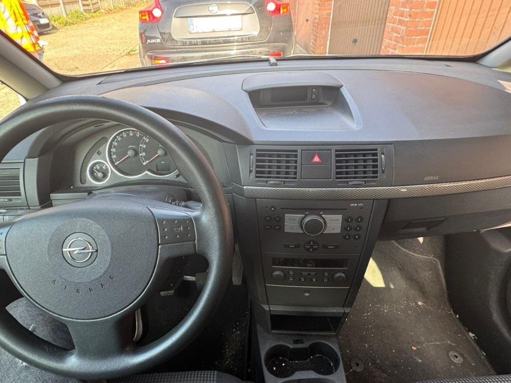 opel meriva, Auto's, Voorwielaandrijving, 4 deurs, Stof, Zwart