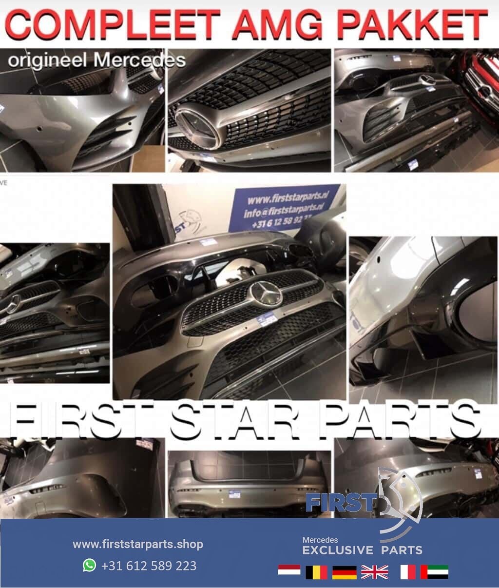 W177 A35 AMG PAKKET Origineel Mercedes A Klasse 2020 GRIJS V, Gebruikt, -, Ophalen of Verzenden, Bumper
