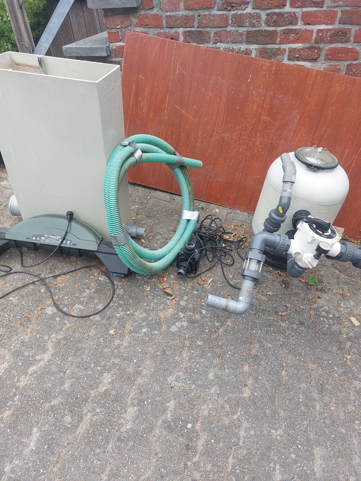 vijverinstallatie, Tuin en Terras, Ophalen, Vijverfilter