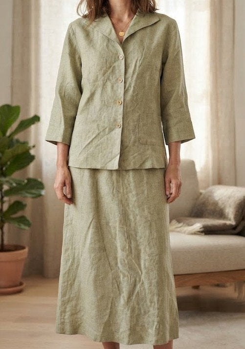 Vintage deux pièces van xandres, Kleding | Dames, Kostuum of Pak, Verzenden, Maat 42/44 (L), Zo goed als nieuw