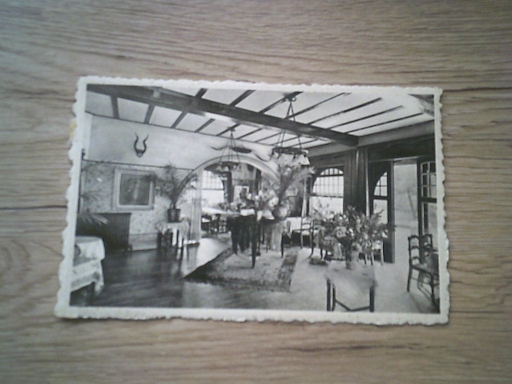 VILLE-POMMEROEUL: Restaurant - Hôtel, Relais, Salle à manger, Enlèvement ou Envoi, 1920 à 1940, Non affranchie, Hainaut