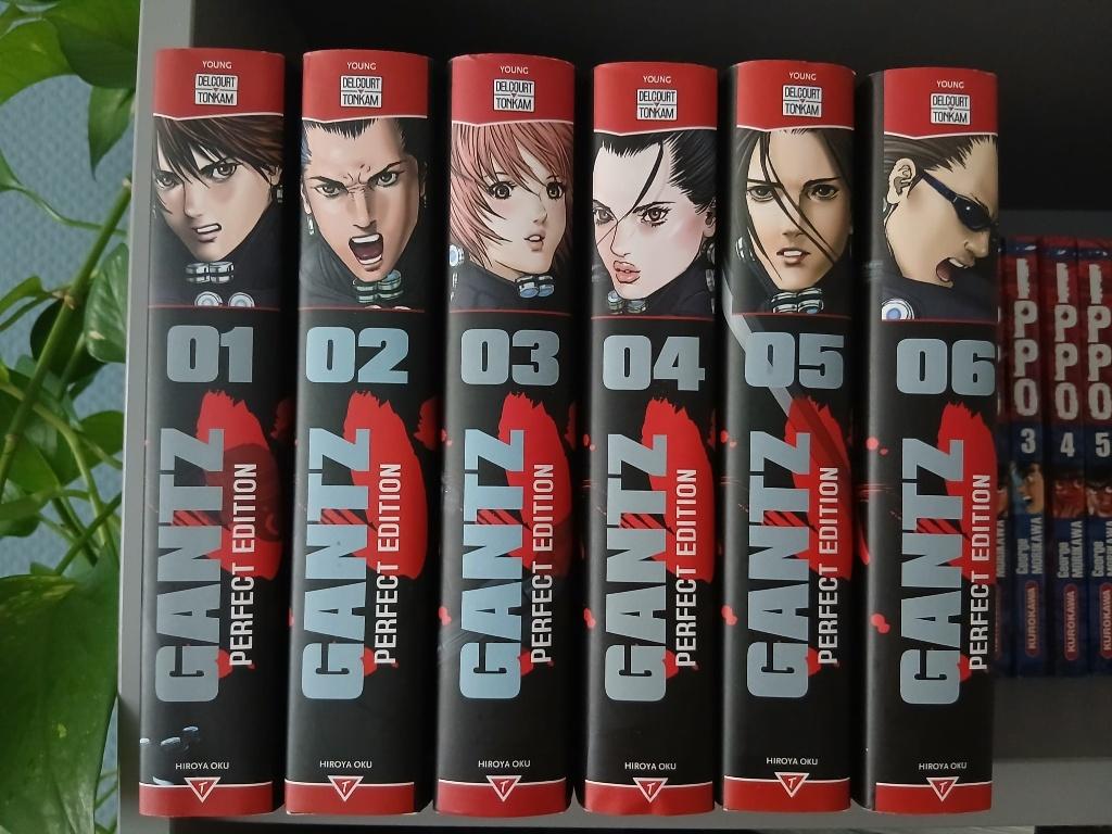 Manga "Gantz" Perfect Edition de Hiroya Oku Tome 1 à 6, Livres, BD | Comics, Autres régions, Comme neuf, Enlèvement, Divers auteurs