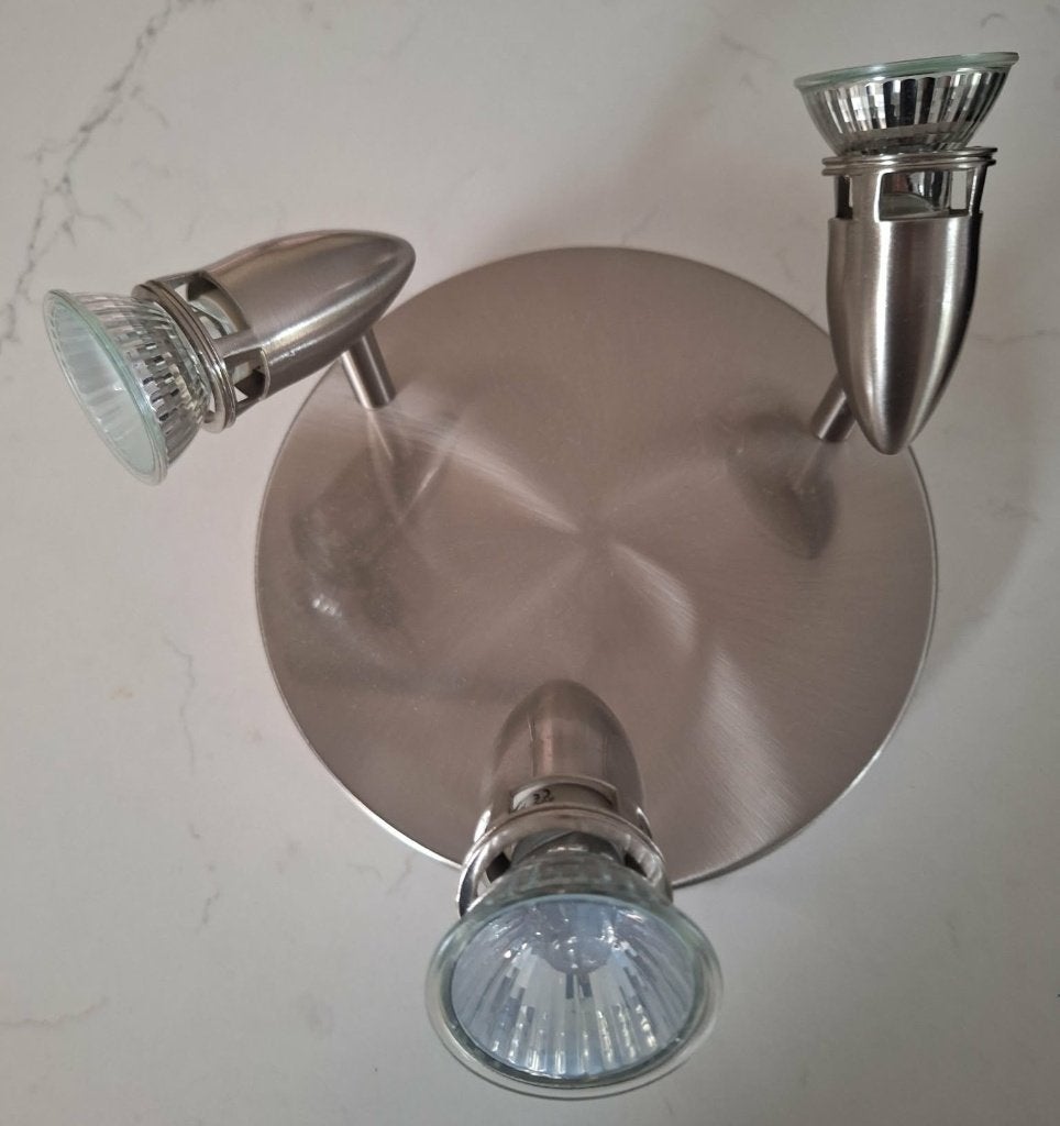 Plafondverlichting, 21 cm, Comme neuf, Enlèvement, Gris