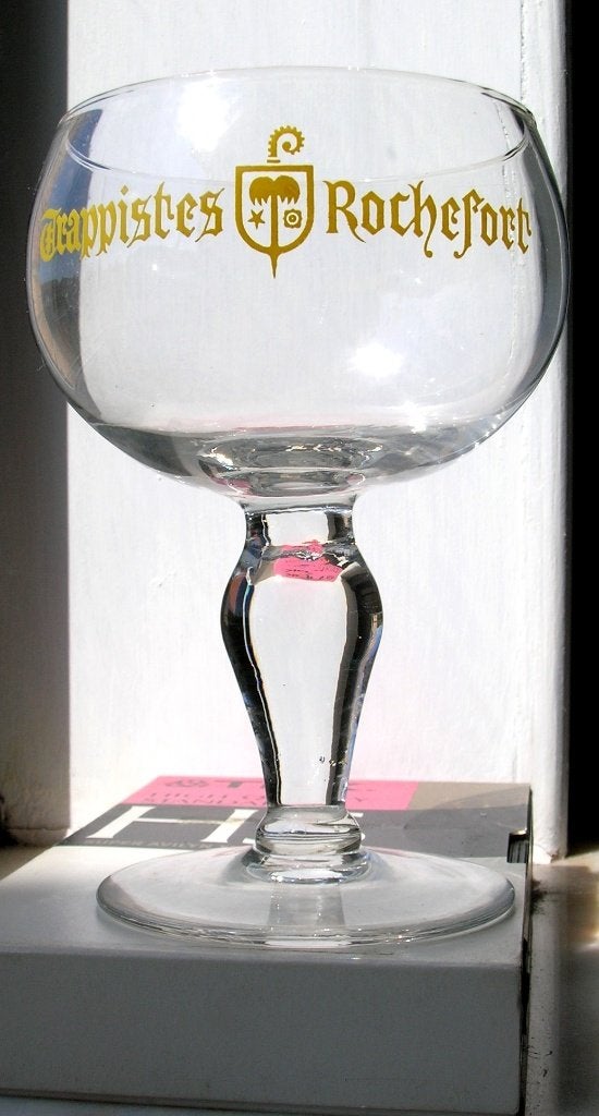 Trappistes ROCHEFORT  (5 verres), Collections, Enlèvement ou Envoi, Comme neuf, Verre ou Verres