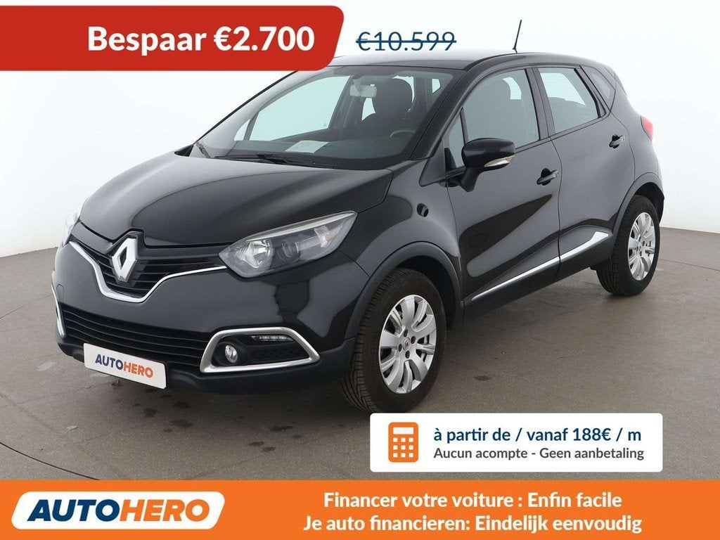 Renault Captur 1.5 dCi Energy Zen (bj 2017), Voorwielaandrijving, Stof, Gebruikt, Zwart