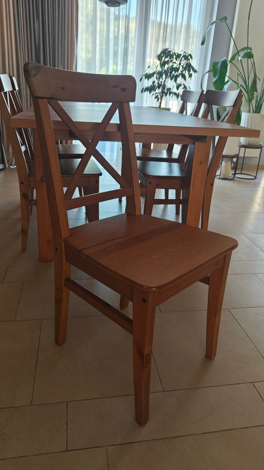 6 chaises, Enlèvement, Comme neuf