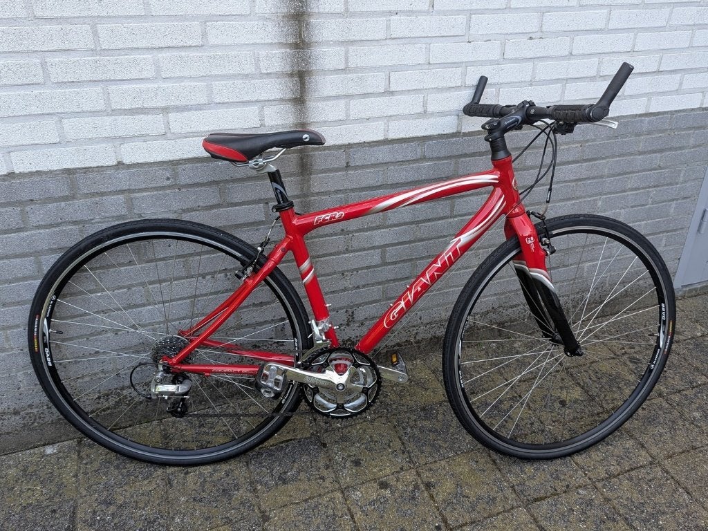 Giant sportfiets maat S, Vélos & Vélomoteurs, Vélos | Hommes | Vélos de sport & Vélo de randonnée, Frein sur jante, Enlèvement