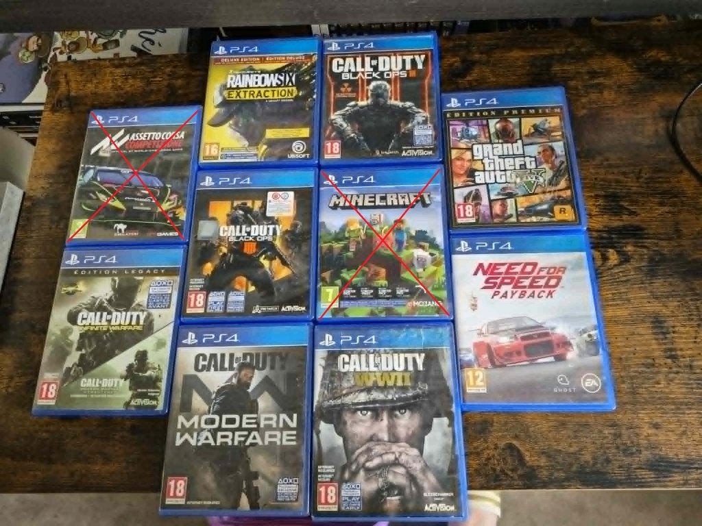 Divers jeux PS4, Consoles de jeu & Jeux vidéo, Enlèvement, Utilisé