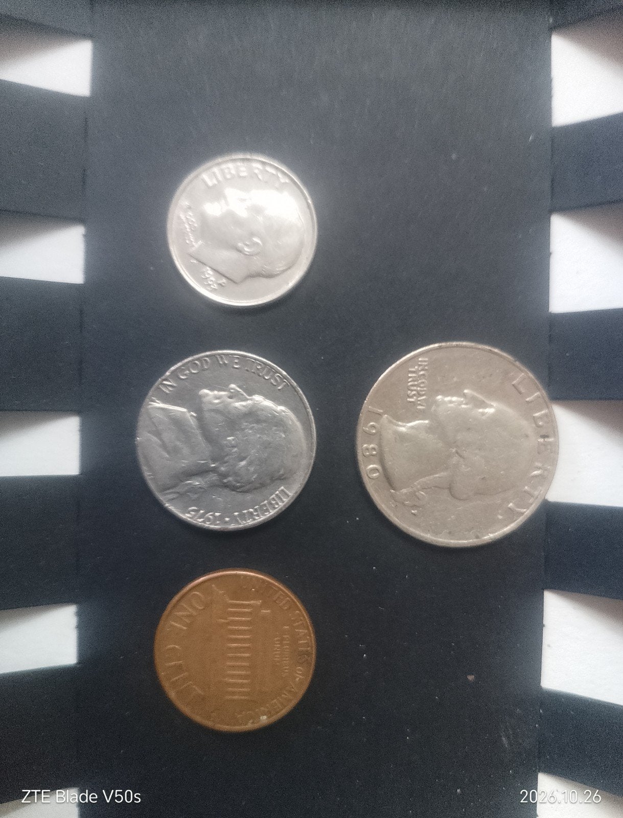 4 pièces américaines, Enlèvement ou Envoi