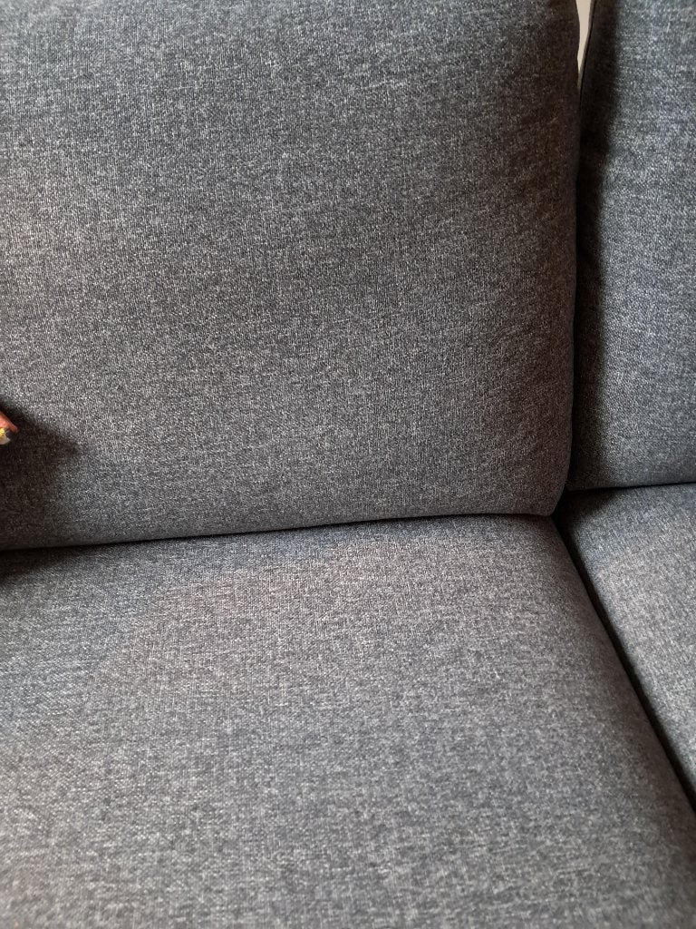 Mooie grijze zetel Ikea Vimle, Ophalen, Kunststof, Modern minimalistisch en Scandinavisch, Minder dan 75 cm