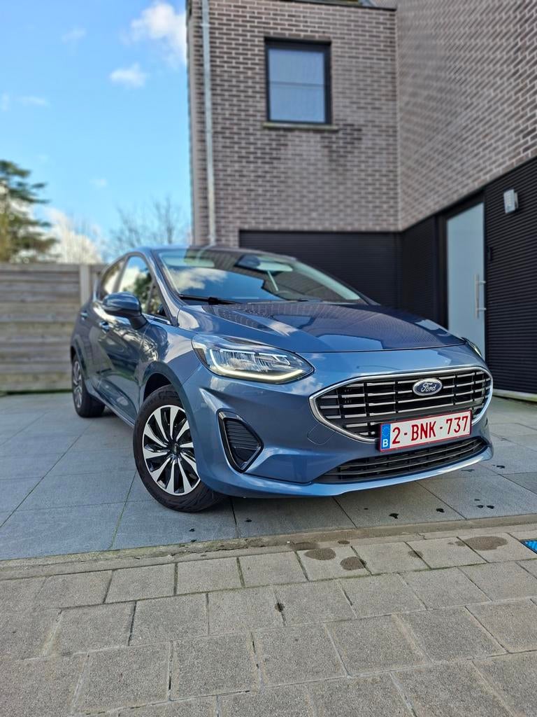 Ford fiesta 1.0 titanium mHEV /7400 km !!!, Auto's, Ford, Handgeschakeld, Particulier, Airconditioning, Te koop