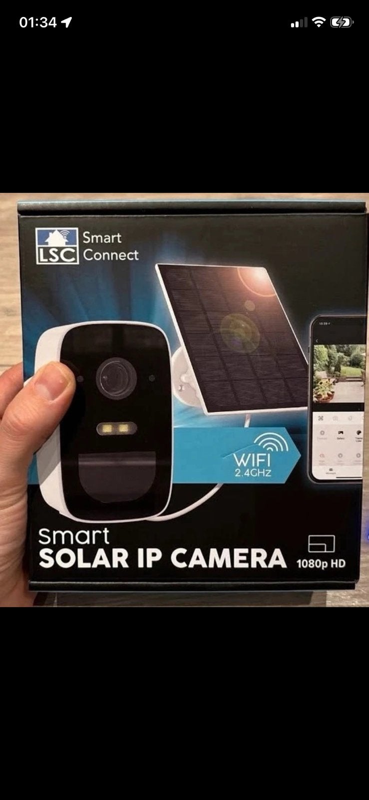 Solar camera IP nieuwe, Enlèvement, Neuf