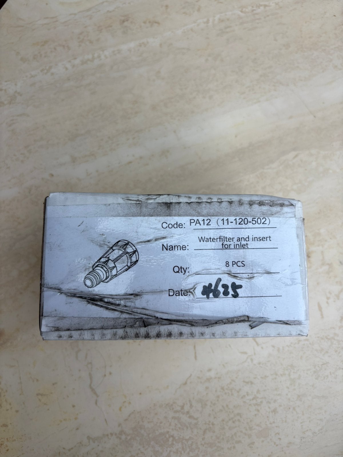 8x filtre à eau pour nettoyeur haute pression d'entrée, Enlèvement ou Envoi, Comme neuf