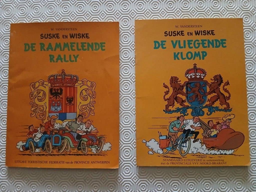 Suske en Wiske Toeristische uitgaven, Boeken, Gelezen, Willy Vandersteen, Ophalen of Verzenden, Meerdere stripboeken