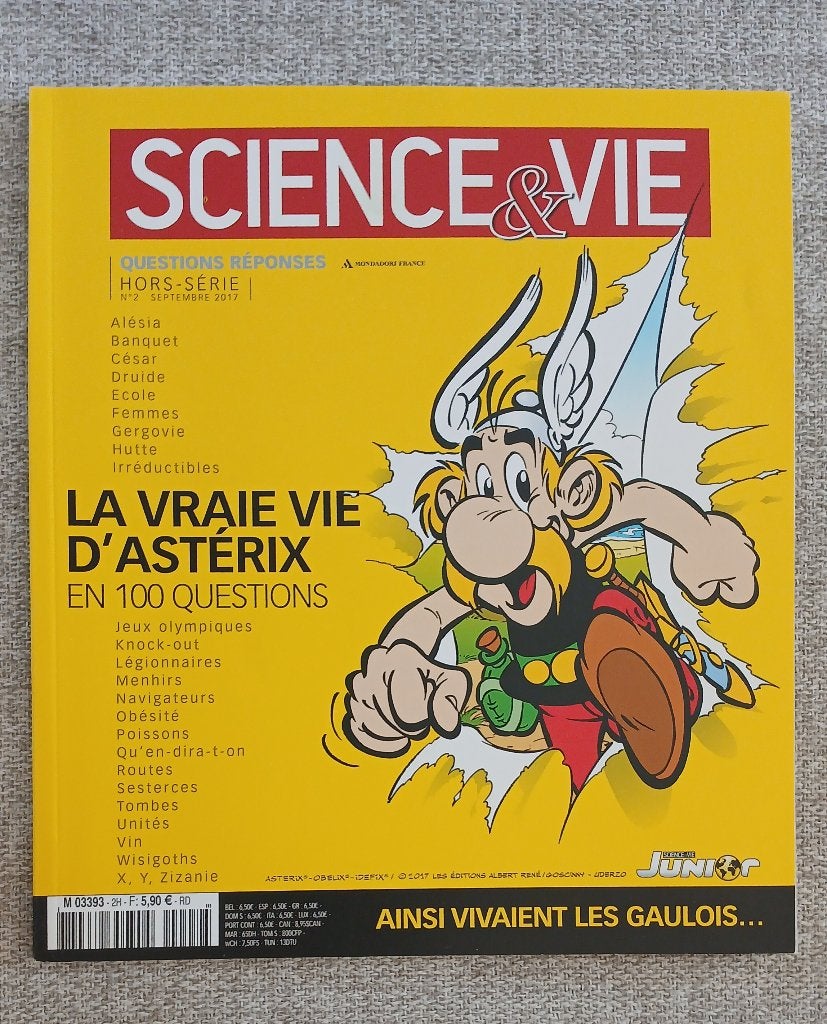 BD Science et vie La vraie vie d'Astérix EO Neuf Uderzo, Livres, BD, Une BD, Enlèvement ou Envoi, Neuf