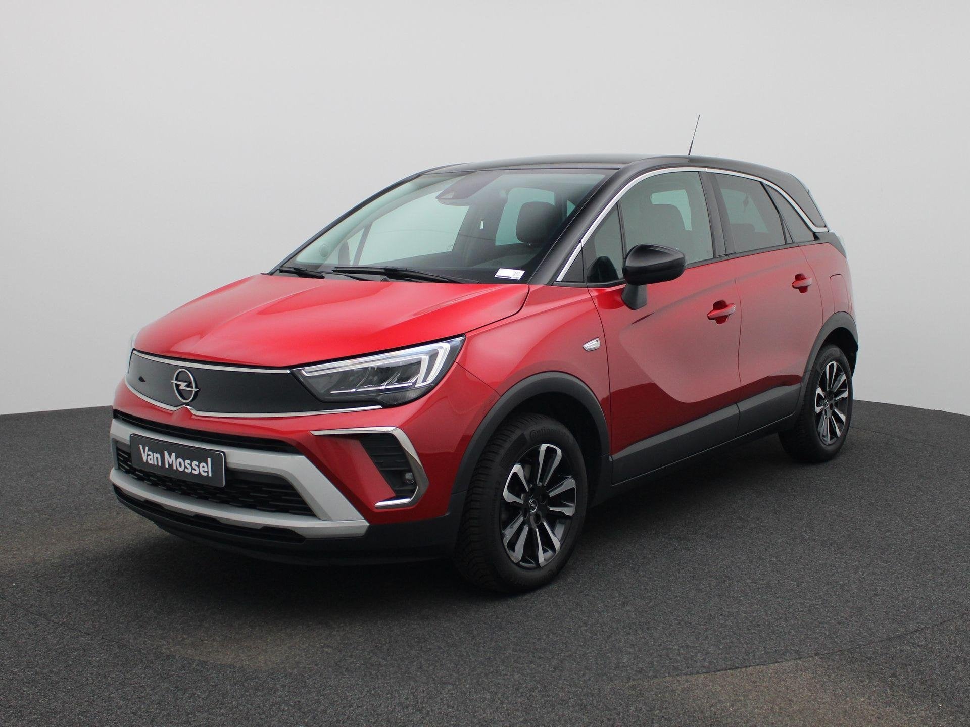 Opel Crossland 1.2 81kW Turbo S/S Elegance, Autos, Opel, Rouge, 1254 kg, Euro 6, Entreprise