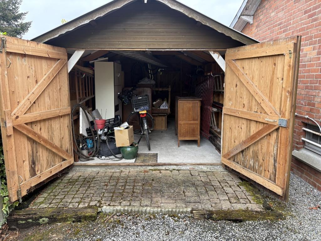 Cabane en bois a vendre bonne états, Tuin en Terras, Ophalen, Gebruikt, Blokhut, 1 raam