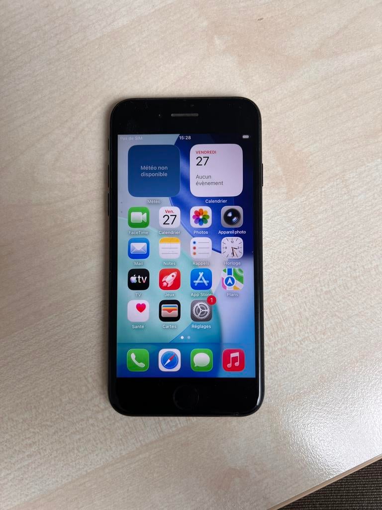 iPhone SE 2020 - 128GB - uitstekende staat, Telecommunicatie, Mobiele telefoons | Apple iPhone, Ophalen, Zwart, Zonder simlock