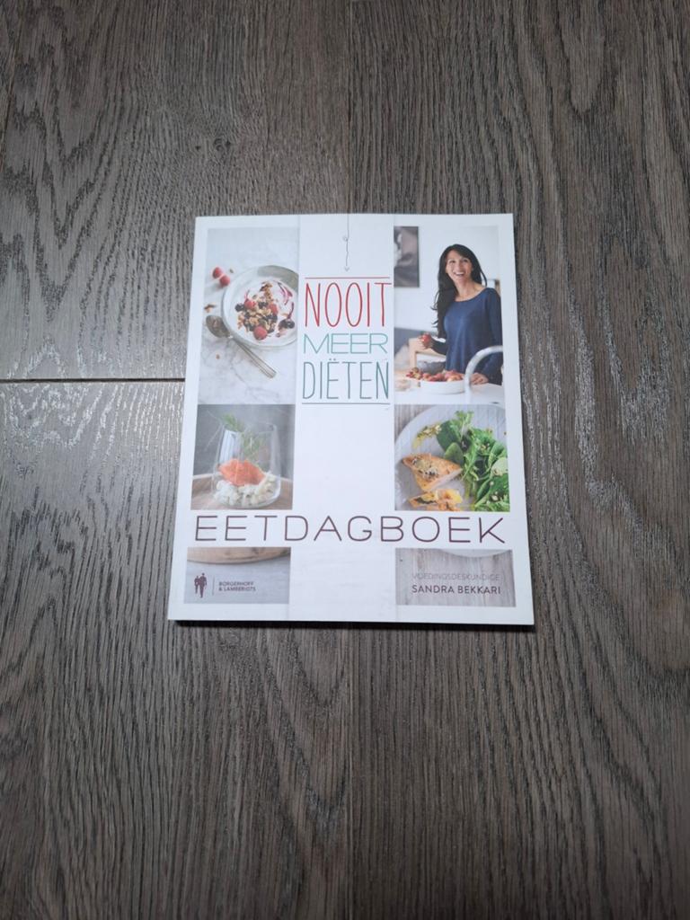 Sandra Bekkari - Nooit meer diëten - eetdagboek, Ophalen of Verzenden, Sandra Bekkari