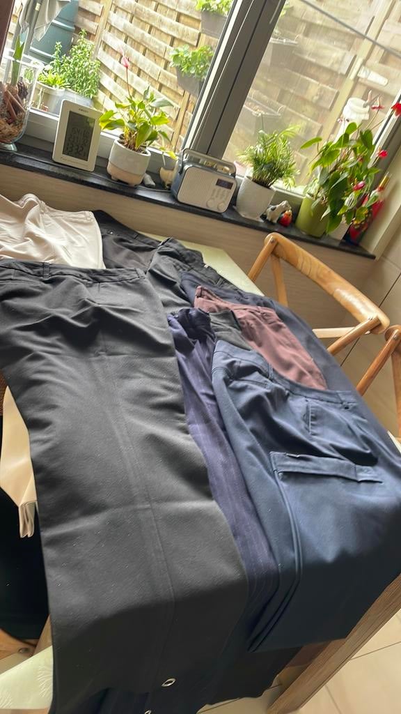 Pakket lange broeken, Kleding | Dames, Broeken en Pantalons, Ophalen, Overige kleuren, Maat 46/48 (XL) of groter, Zo goed als nieuw
