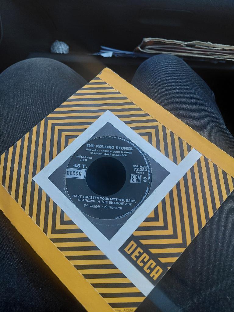 Ancien 45 tours des Rolling stones, Enlèvement ou Envoi