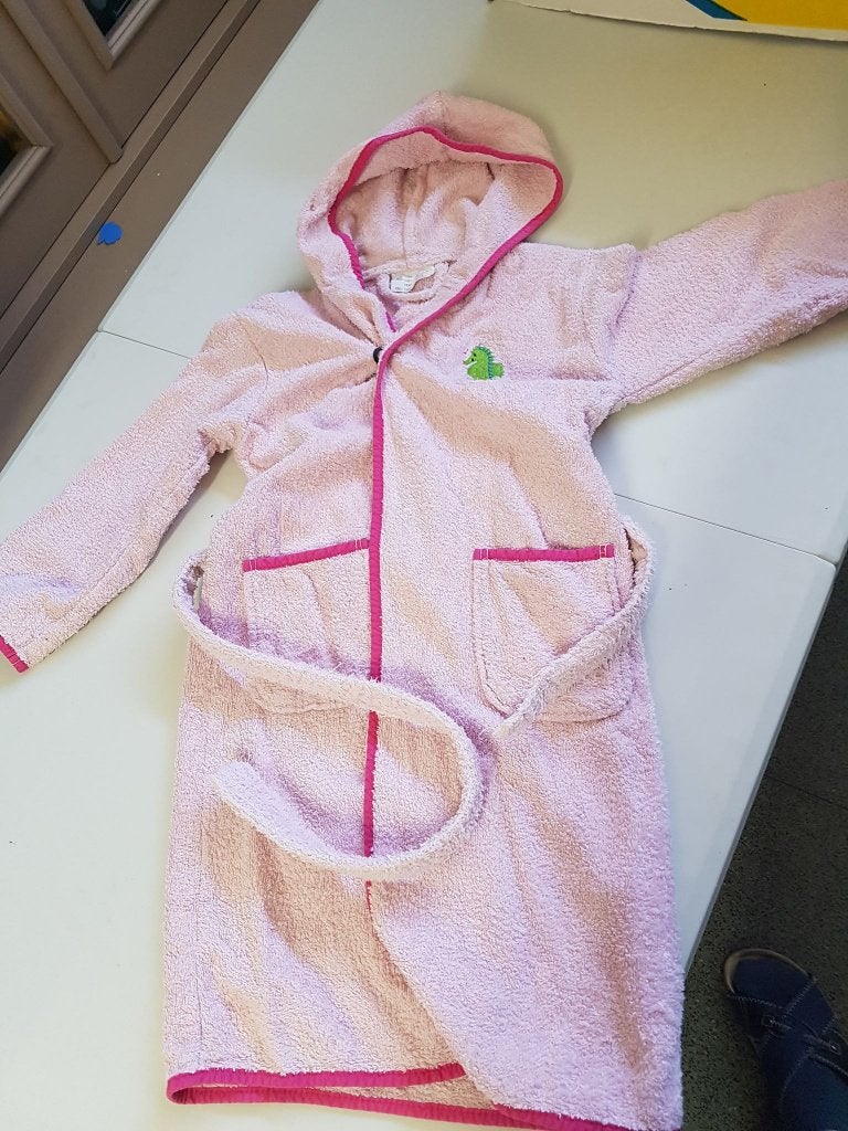 Badjas C &A Maat 110, Kinderen en Baby's, Kinderkleding | Maat 110, Ophalen, Zo goed als nieuw, Meisje, Overige typen