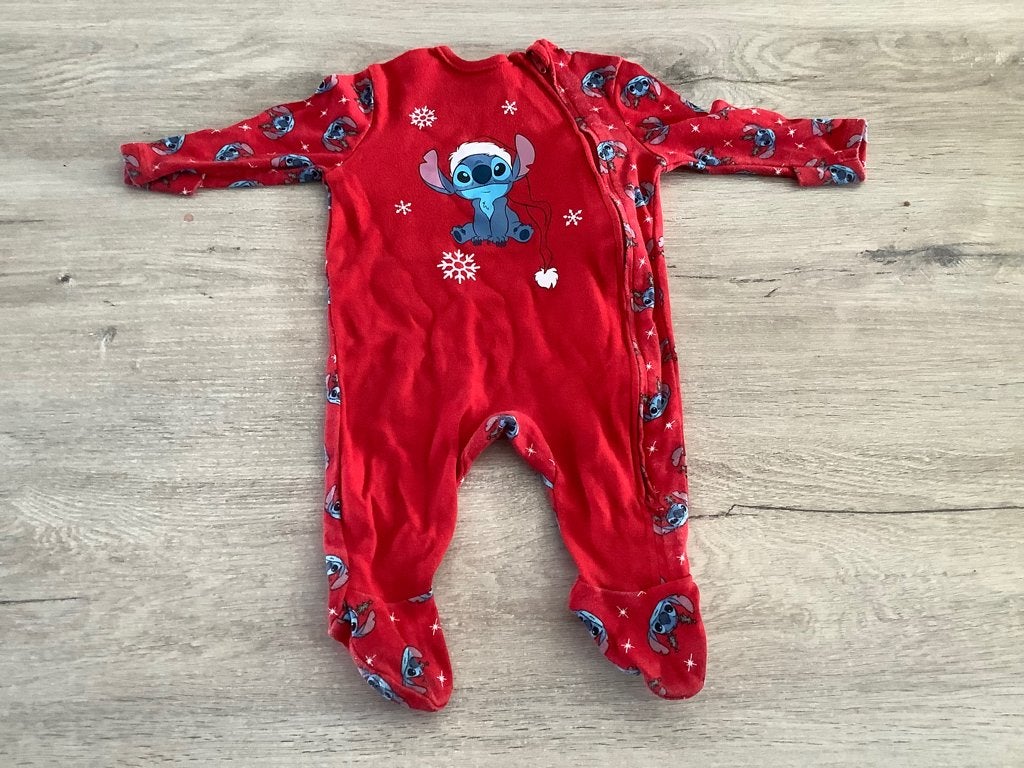 Disney Stitch baby Kerst piyama (Maat 62), Nacht- of Onderkleding, Meisje, Disney-Primark, Ophalen of Verzenden
