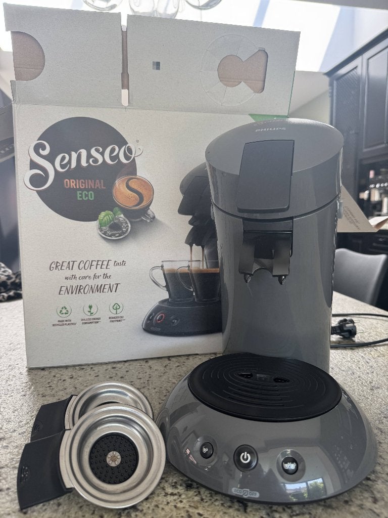 Koffiemachine Philips Senseo Original Eco, Elektronische apparatuur, Koffiezetapparaten, Ophalen, Koffiemachine, Zo goed als nieuw