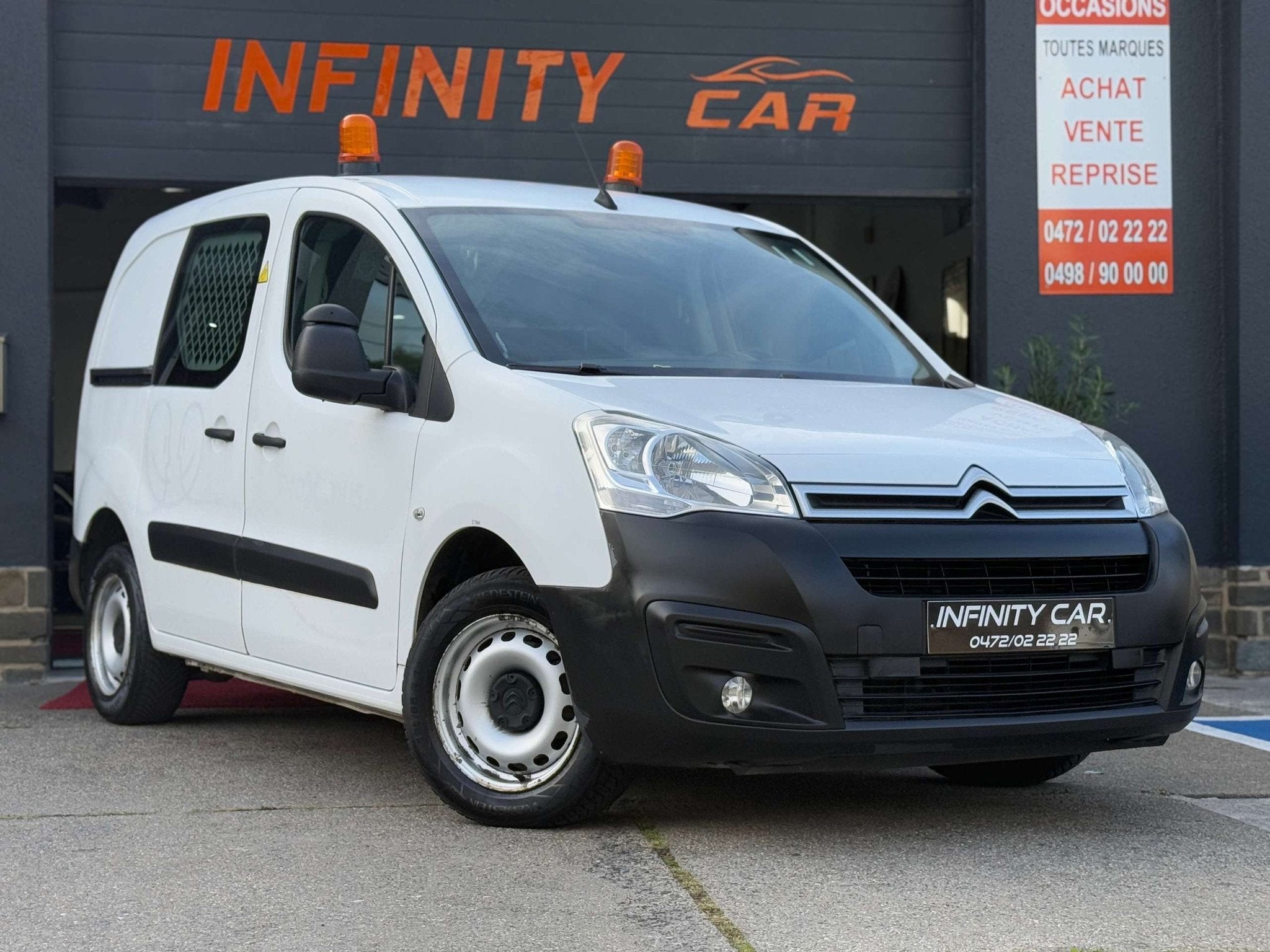 Citroën Berlingo 1.6 BlueHDi L1 Club chantier/werf, Auto's, Voorwielaandrijving, Stof, 4 cilinders, Citroën