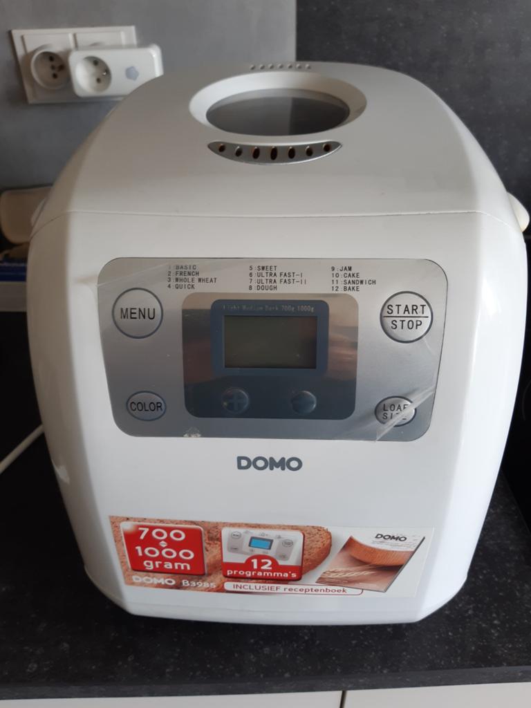 Broodbakmachine, Ophalen