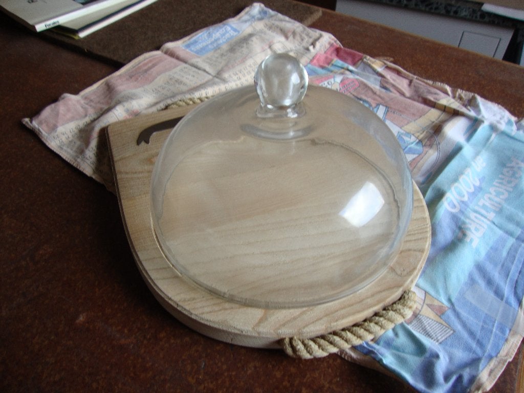 cloche fromage, Autres types, Enlèvement, Comme neuf, Bois